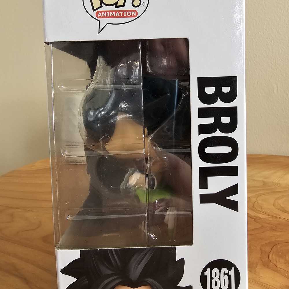 Funko Pop! Animation Broly #1861 Dragon Ball Super Vinyl Figure - Black & Green - Picture 3 of 5